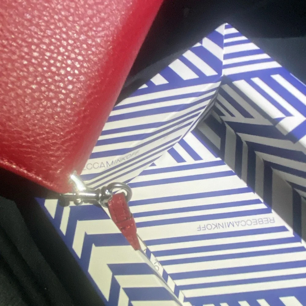 Rebecca Minkoff Hold A Little Wristlet Genuine Leather for iPhone 8/7 NIB